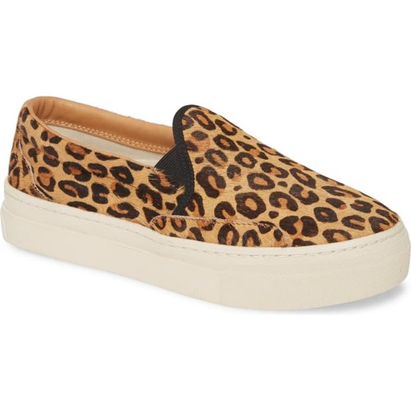 Soludos Leopard Bondi Platform Sneaker Flats 10 41 - Picture 10 of 10